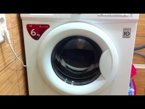 Video: Washing machine LG F10B8ND: mga review, detalye at larawan