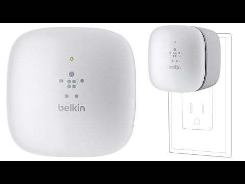 Belkin N300 Wall Mount Wi Fi Range Extender!