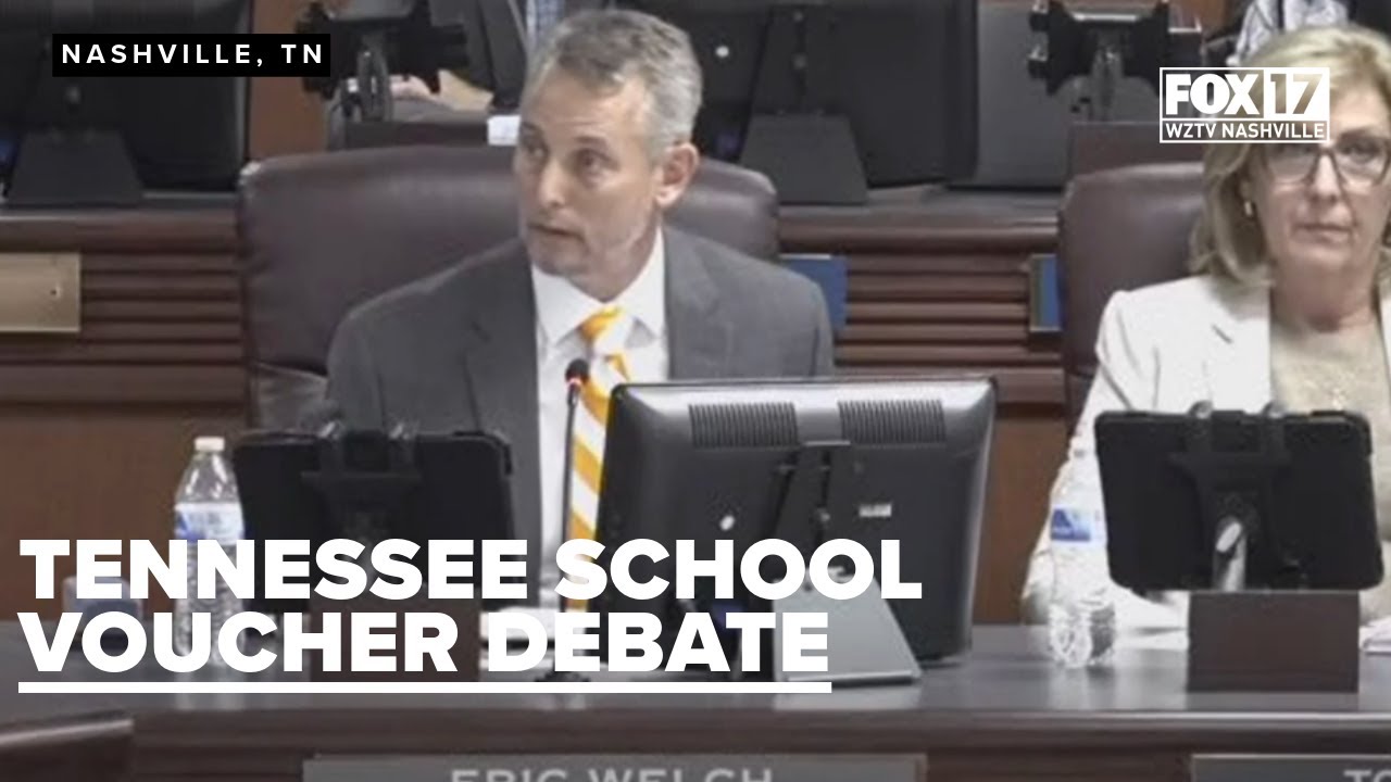 Tennessee school voucher debate YouTube