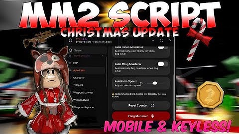❄️ MM2 SCRIPT │ KEYLESS, AUTOFARM, PASTEBIN│INFINITE SNOWFLAKES│XENO│WINTER UPDATE 2025 🎄