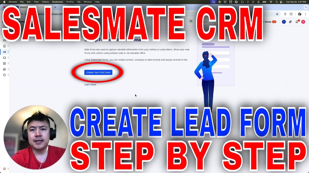 How To Create Lead Capture Form in SalesMate CRM🔴 - YouTube