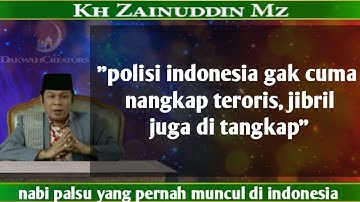 indonesia pasar bagus buat nabi palsu - ceramah kh zainuddin mz