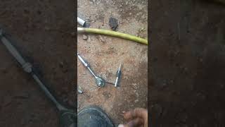 Remove a broken bolt in aluminum head