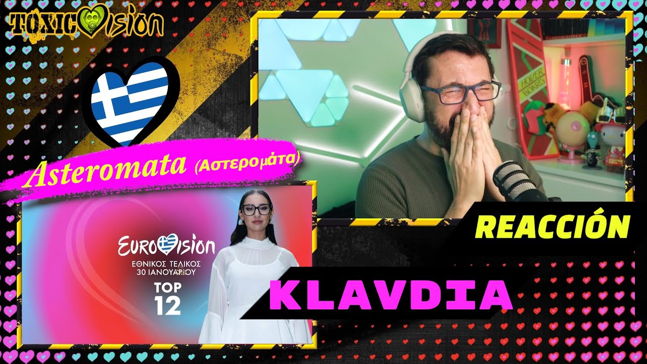 🎤 Reacciono a Klavdia y su "Asteromata" 🇬🇷 | Preselección Griega Eurovisión 2025