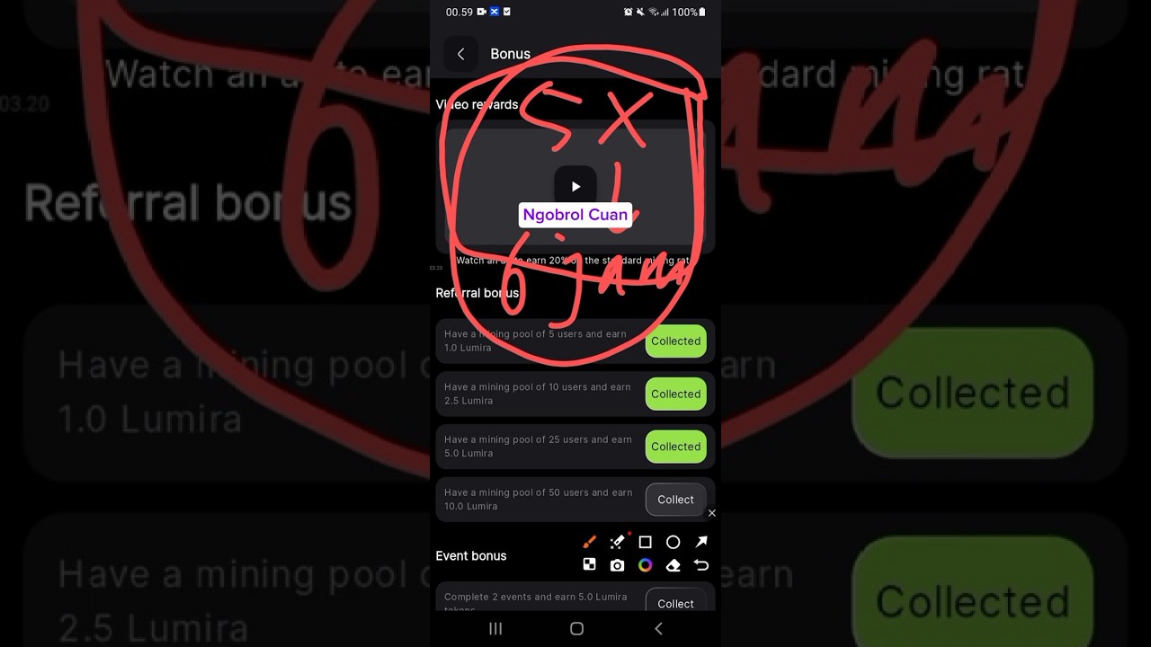 Coinnya cuman 250jt, buruan download Mira Network. Lihat Deskripsi Video 