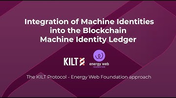 Machine Identities with KILT