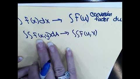 Video 1   Change of Variables   The Jacobian