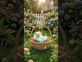 🐕Pomeranian hatching from eggs in garden #asmr #scifi #funny #shorts #cocomelon