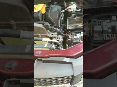 08 chevy Colorado 3.7 alternator replacement - YouTube