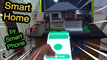 DIY mini project Smart Home เปิด-ปิด ประตูด้วยมือถือ esp8266 + Motor Servo (ต้นเเบบ)