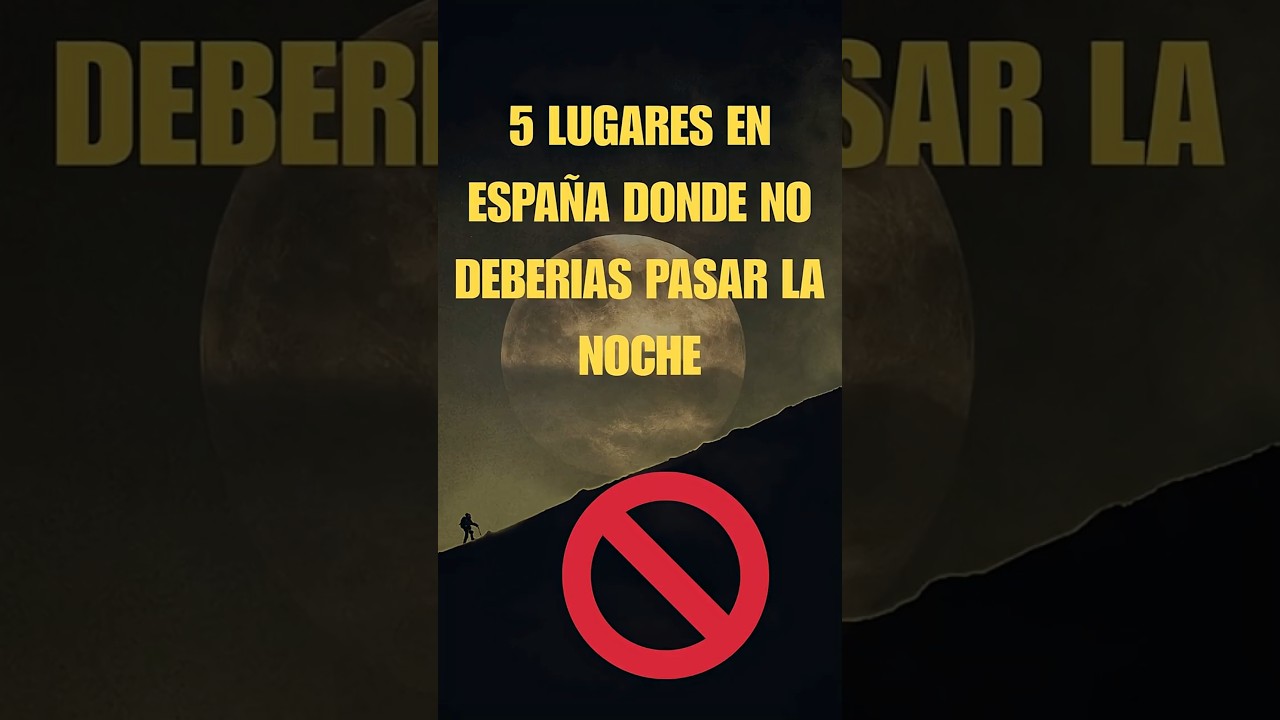 👉 5 hoteles embrujados en España donde NO DEBERIAS pasar la noche. #shortsviral#hoteles #terror