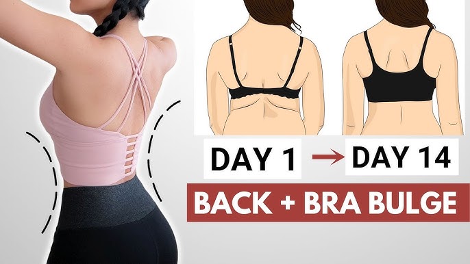 Get rid of FRONT BRA BULGE! #backfat ##fitover50 #fitover40 #fyp