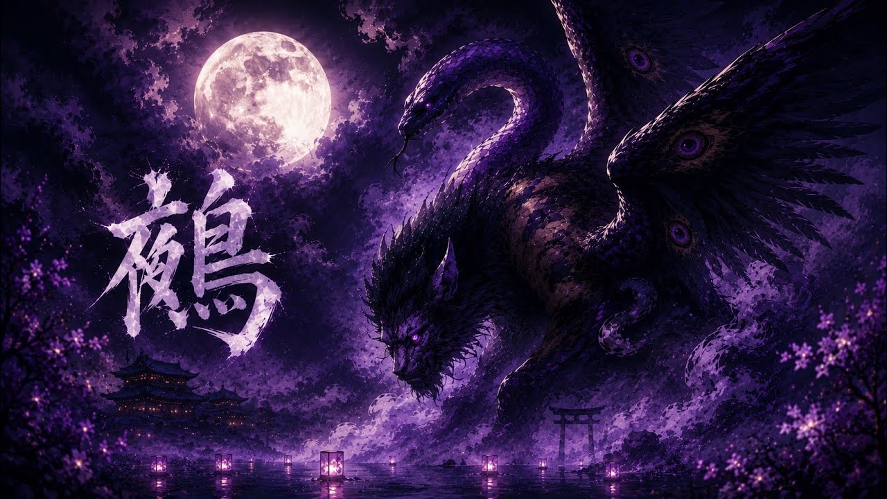 鵺 / Nue【Japanese Yokai Music】 - YouTube