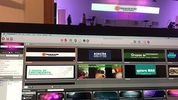 Stage Display Clocks and countdowns ProPresenter 6