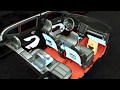 volvo xc40 Storage Box With Lid Under Driver Seat Cushion
