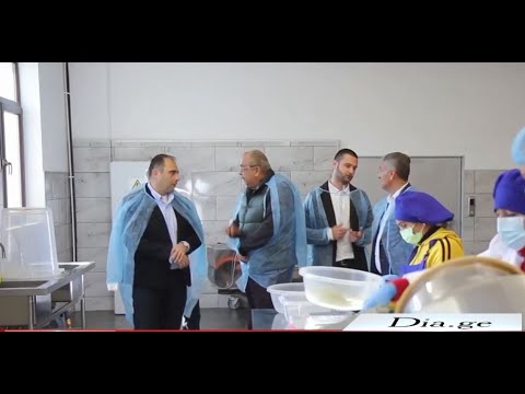 სუნელების საწარმო კასპში  მიხეილ შაყულაშვილი სამუშაო პროცესს  გაეცნო  9.11.2022