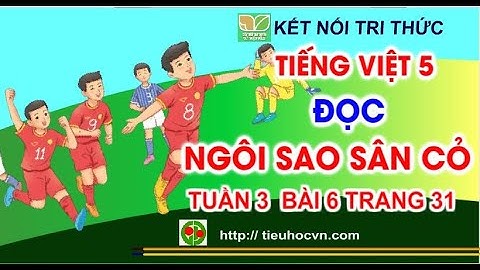 Đọc: Ngôi sao sân cỏ |Tiếng Việt 5 Tuần 3 bài 6 Sách Kết nối  Trang 31