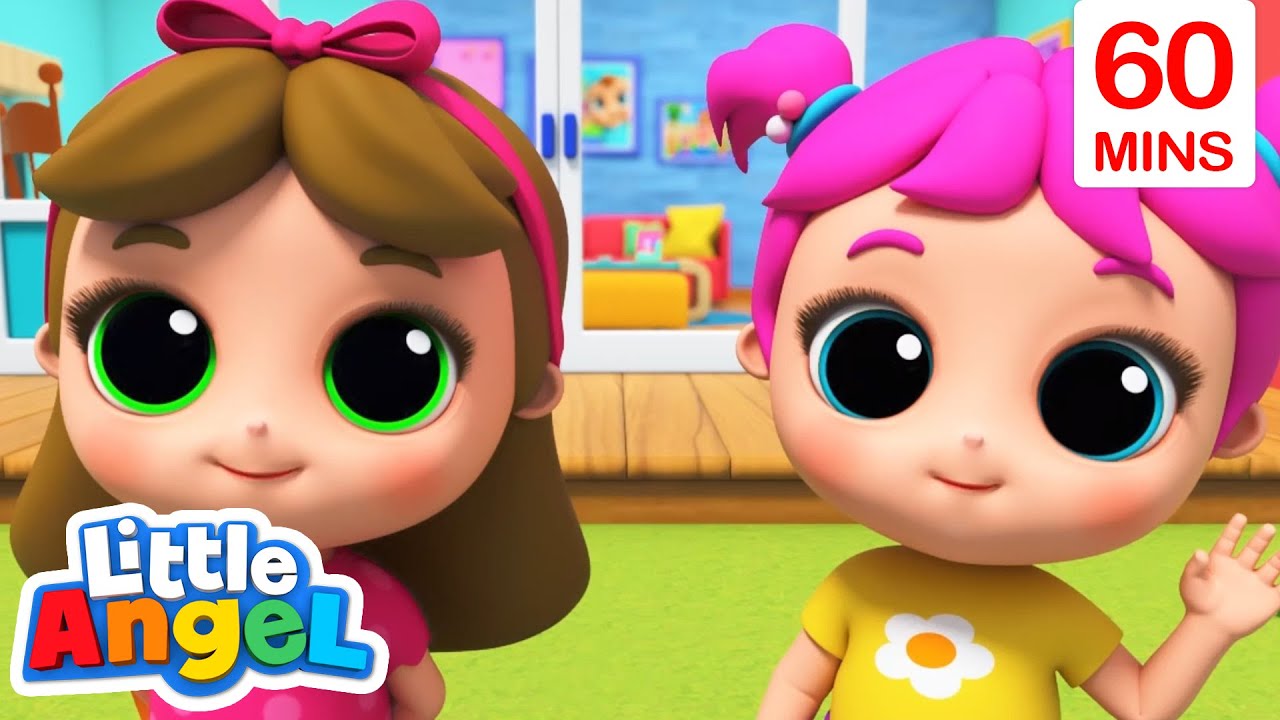 Little Angel - Water Balloon Fight | Kids Fun & Educational Cartoons | Moonbug Play and Learn