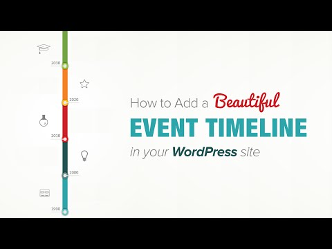 How to Add Beautiful Event Timeline in WordPress