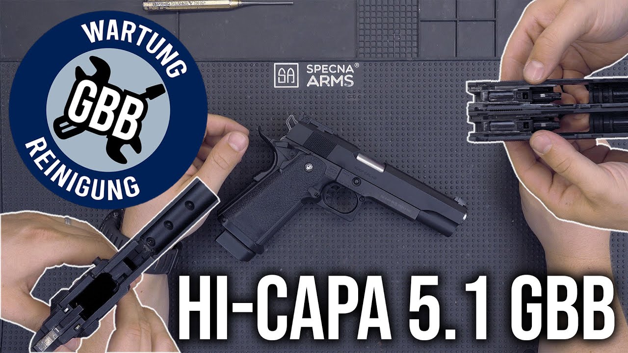 Wartung einer GBB | Hi-Capa 5.1 GBB