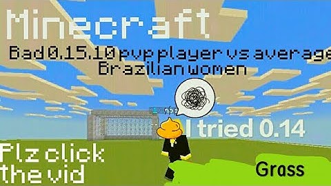 Me vs an average player from Brazil (mcpe 0.14.3/0.15.10