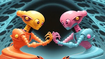 [4K] Surreal Magic Planet || AI Generative Video Art