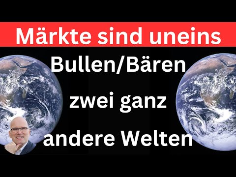 Märkte sind uneins: Bullen & Bären, zwei ganz andere Welten | BORN-4-Trading