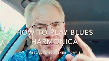 How To Play Blues Harmonica – Absolute Beginner | Day 1