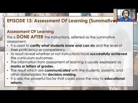 Pedx | Fs1 Episode 13 Summative Assessments