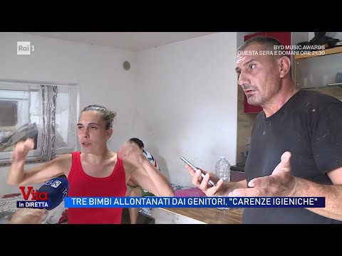 Three children removed from their parents, "Lack of hygiene" - Vita in diretta 09/18/2026
