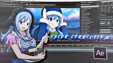[𝑻𝑼𝑻𝑶𝑹𝑰𝑨𝑳] Color Correction(CC) || After Effects