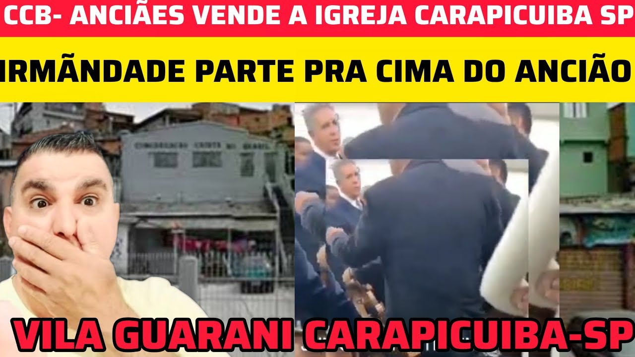 CCB- ANCIÃO VENDEU A IGREJA E IRMANDADE PARTE PRA CIMA DO ANCIÃO.VEJAM ISSO #ccb #ccboficial