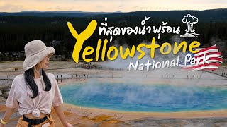 Yellowstone National Park 2 วันเก็บทุกไฮไลท์ บ่อน้ำพุร้อนที่สวยที่สุด! | NichaPachill in USA EP.5