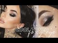 COOL TONED FOXY EYE MAKEUP | Belle Jorden