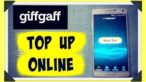 Buy GiffGaff Top Up Online - Voucher Code Delivered To Email.