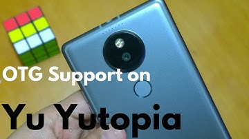 USB OTG Support in Yu Yutopia