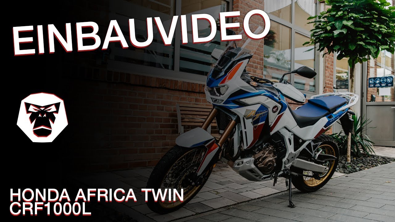 Stephan´s Traummotorrad: Einbau des WingMan´s in die Honda Africa Twin CRF1000L
