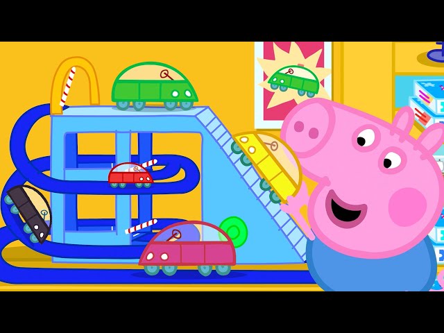 Peppa Pig in Hindi - Khilaunon Kee Dukaan - हिंदी Kahaniya - Hindi Cartoons for Kids class=