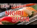 How to Make Nigiri Sushi 【Sushi Chef Eye View】