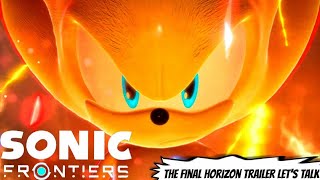 Sonic Frontiers The Final Horizon Teaser September 28 Let's Talk SEGA NEWS