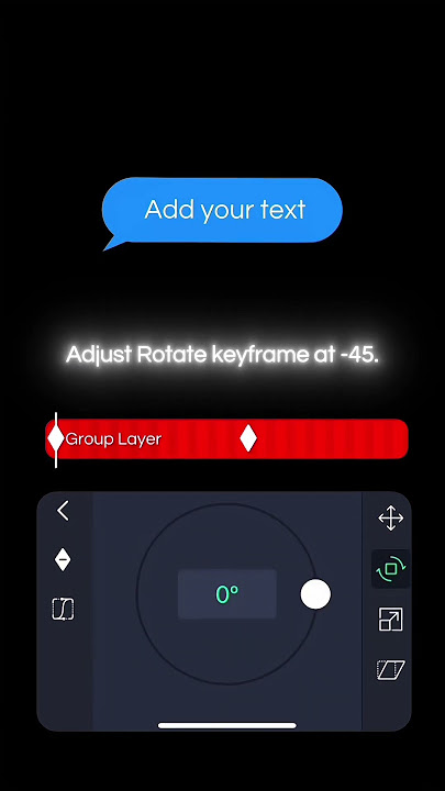 Message animation 💬 - Alight motion #shorts #alightmotiontutoral #edit