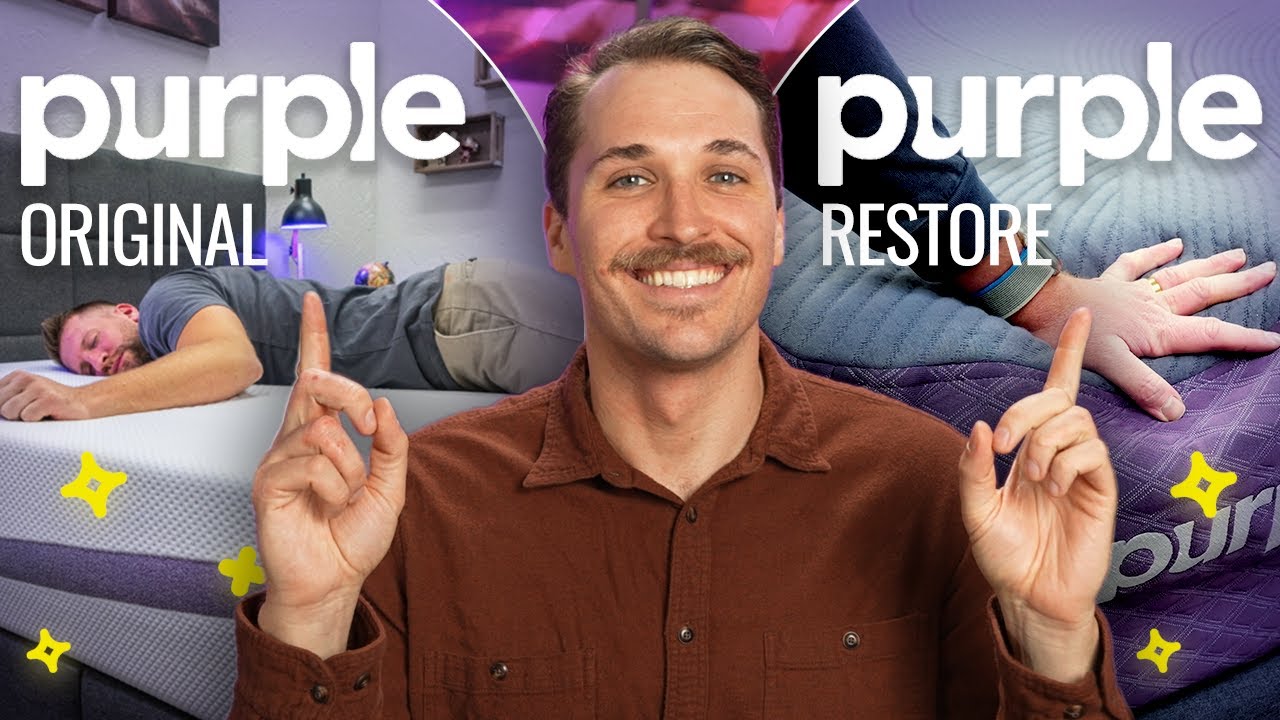 Purple Mattress Review | Restore vs Original (FULL GUIDE) - YouTube