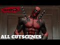 Deadpool All Cutscenes Full Game Movie 