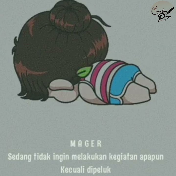 STATUS WA ANIMASI KEREN (pengen males malesan,)