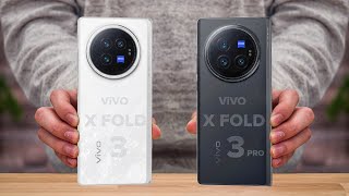 ViVO X Fold 3 Vs ViVO X Fold 3 Pro | Full Comparison ⚡ Which one is Best?
