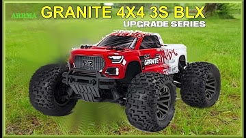 🔴 10 🔴 ✔ STEERING SERVO ANNIMOS 20KG = Arrma Granite BLX 4x4 3S = UPGRADE SERIES #10
