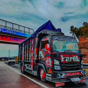 story wa truk mbois farel, safara..😉