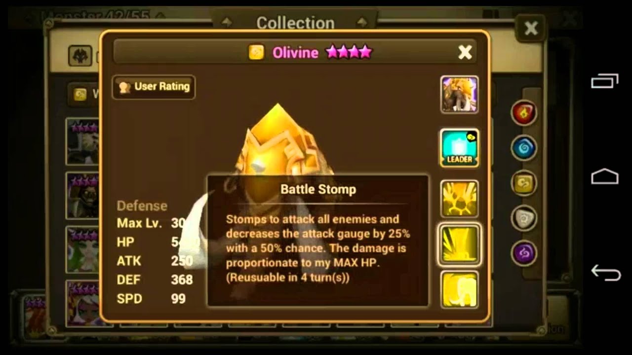 Summoners War - Battle Mammoth Review (New Monster)