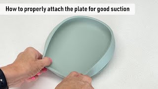 How to properly attach Brightberry suction plates for good suction