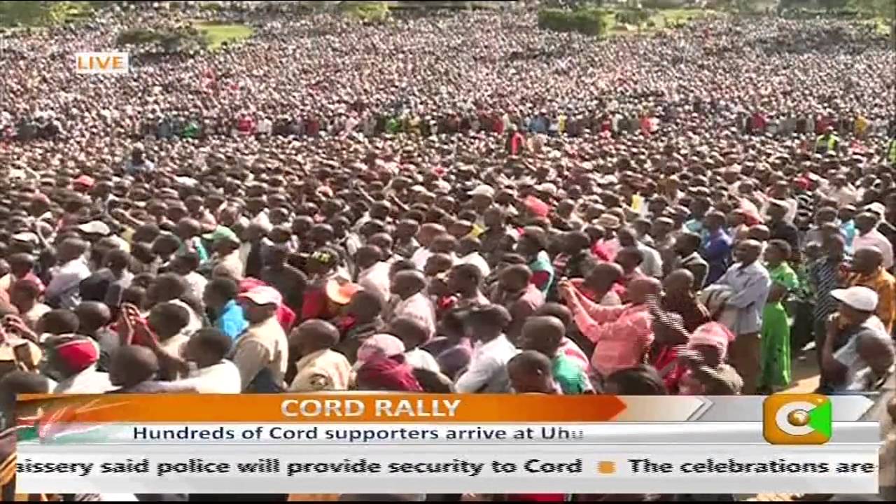 Raila Odinga's speach during CORD Madaraka rally